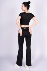Bộ Tập Yoga Nữ Áo Croptop & Quần Ống Loe Yowin YW24N01F503 (D)
