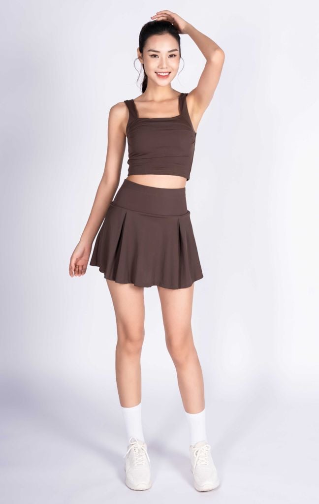 Áo Bra Croptop Tập Yoga Gym Nữ Livan LV24S04F101 (D)