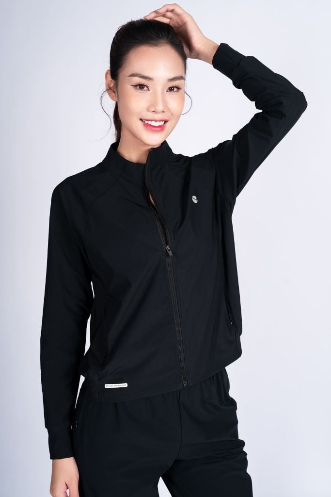 Áo Khoác Jacket Gió Nữ 1 Lớp Livan LV24W04F602 (1 lớp)