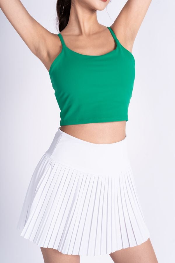 Chân Váy Thể Thao Nữ Xếp Ly Nhỏ Livan LM24S04F702