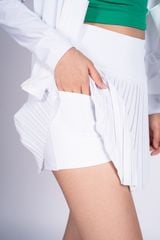 Chân Váy Thể Thao Nữ Xếp Ly Nhỏ Livan LM24S04F702