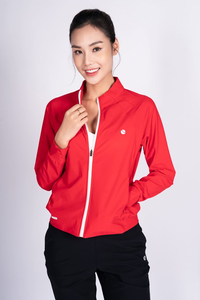 Áo Khoác Jacket Gió Nữ 1 Lớp Livan LV24W04F602 (1 lớp)