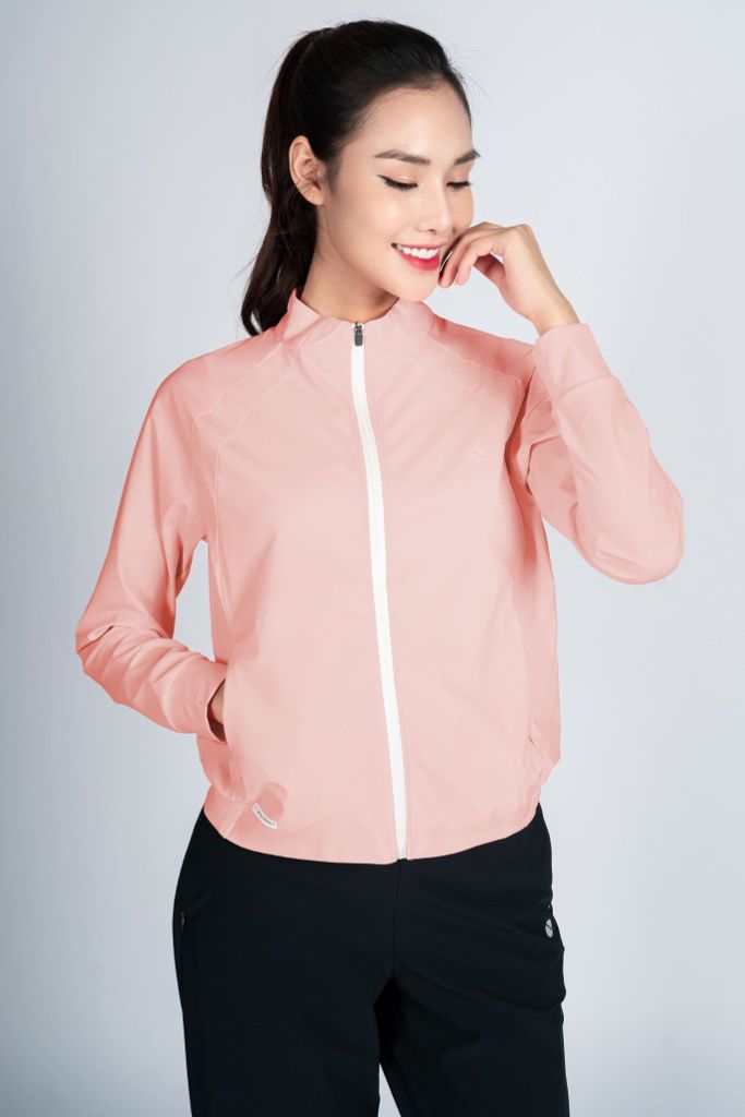 Áo Khoác Jacket Gió Nữ 1 Lớp Livan LV24W04F602 (1 lớp)