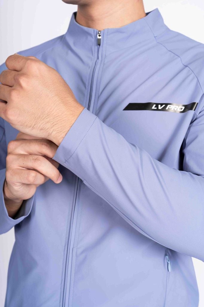 Áo Khoác Gió Dệt Kim Thể Thao Nam Livan LV24W04M603