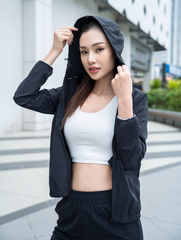 Áo Gió Nữ 1 Lớp Có Mũ Siêu Mỏng Nhẹ Livan LV23212002