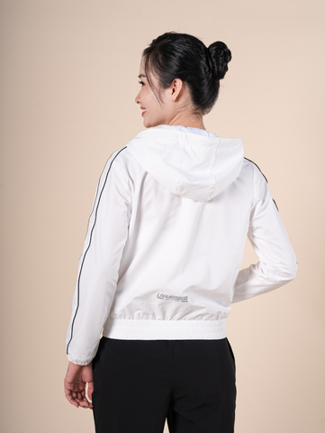 Áo Khoác Gió Nữ Thể Thao 2 Lớp Có Mũ LV23212003