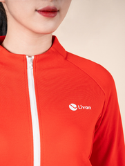 Áo Khoác Nỉ Nữ 1 Lớp Livan LV23212004