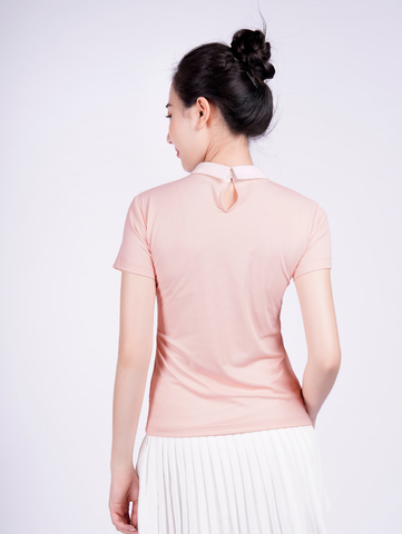 Áo Polo Thể Thao Livan Phối Màu Nữ LV23211103