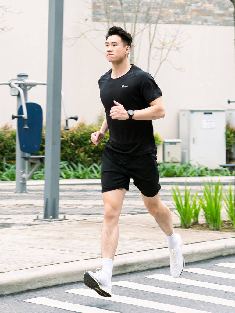 Áo T-shirt Thể Thao Nam Chạy Bộ Siêu Nhẹ LV23221007