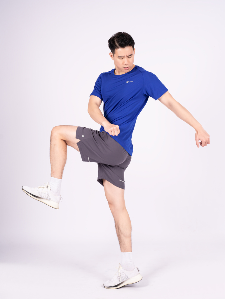 Áo T-shirt Thể Thao Nam Chạy Bộ Siêu Nhẹ LV23221007