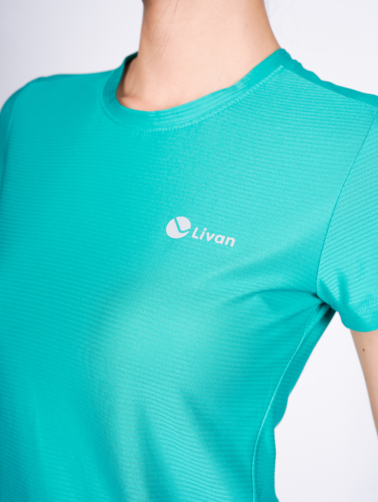 Áo T-shirt Thể Thao Nữ Running Livan LV24N03F201
