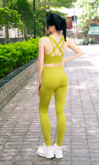 Bộ Tập Yoga Nữ Áo Bra & Quần Legging Yowin YW24N01F502 (D)