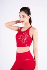 Bộ Tập Yoga Nữ Áo Bra Yếm & Quần Legging Livan LV24N01F501 (D)