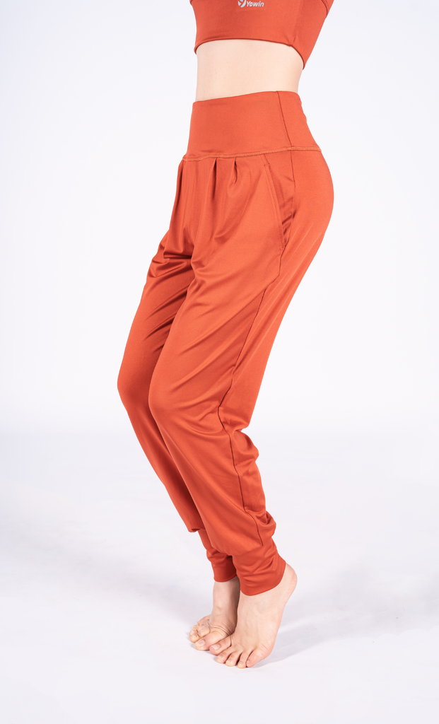 Bộ Tập Yoga Nữ Áo Croptop & Quần Alibaba Yowin YW24N01F501 (D)