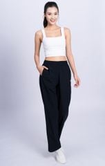 Quần Gió Ống Đứng Dệt Kim Thể Thao Nữ Livan LV24W04F304