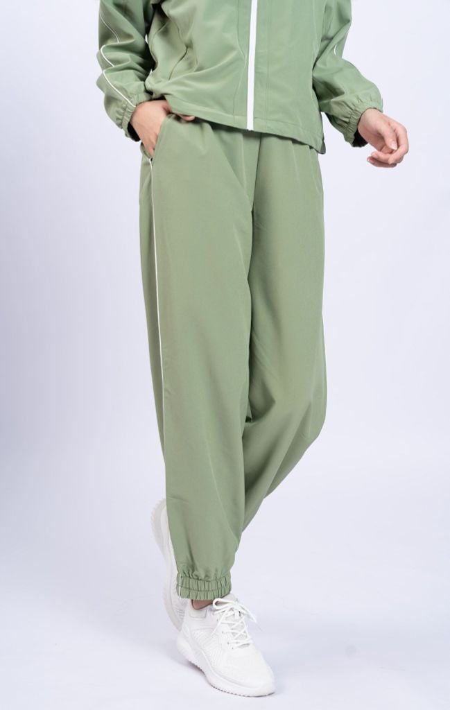 Bộ Gió Nữ Áo Khoác Quần Jogger LV24W04F501