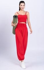 Bộ Tập Yoga Smocking Nữ Alibaba LV24N01F505 (D)