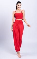 Bộ Tập Yoga Smocking Nữ Alibaba LV24N01F505 (D)