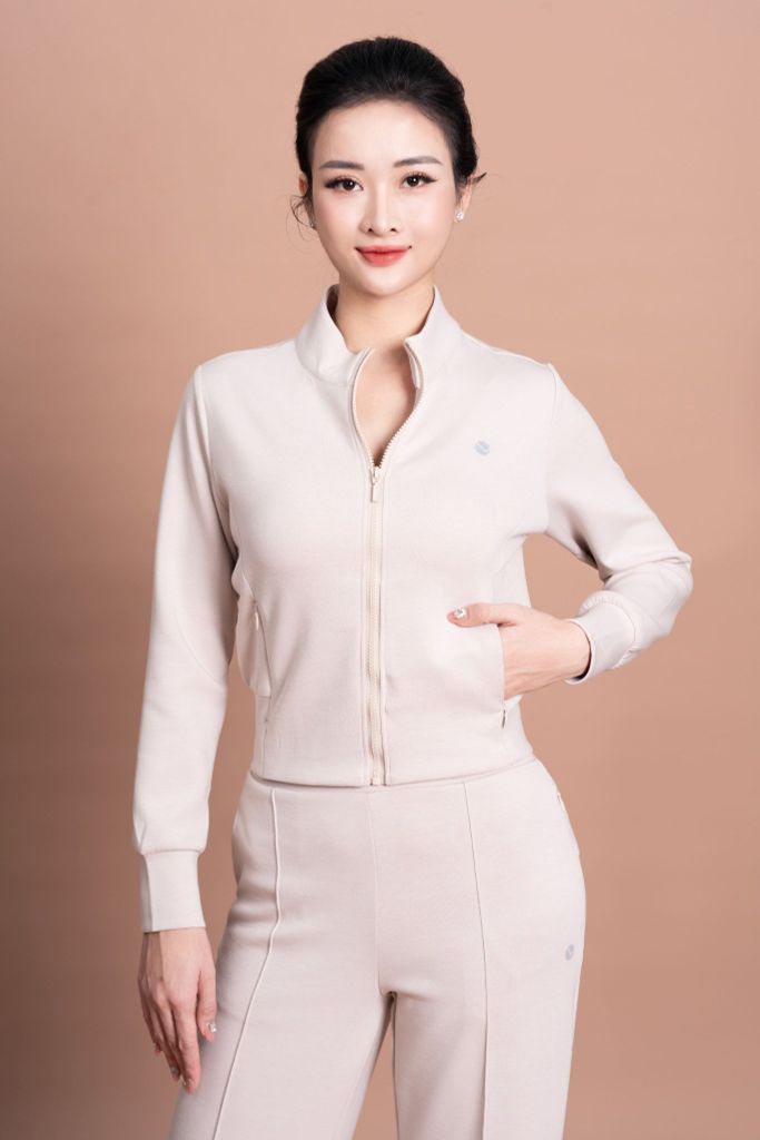 Set Nỉ Thể Thao Nữ Ống Đứng Livan LV24W04F503