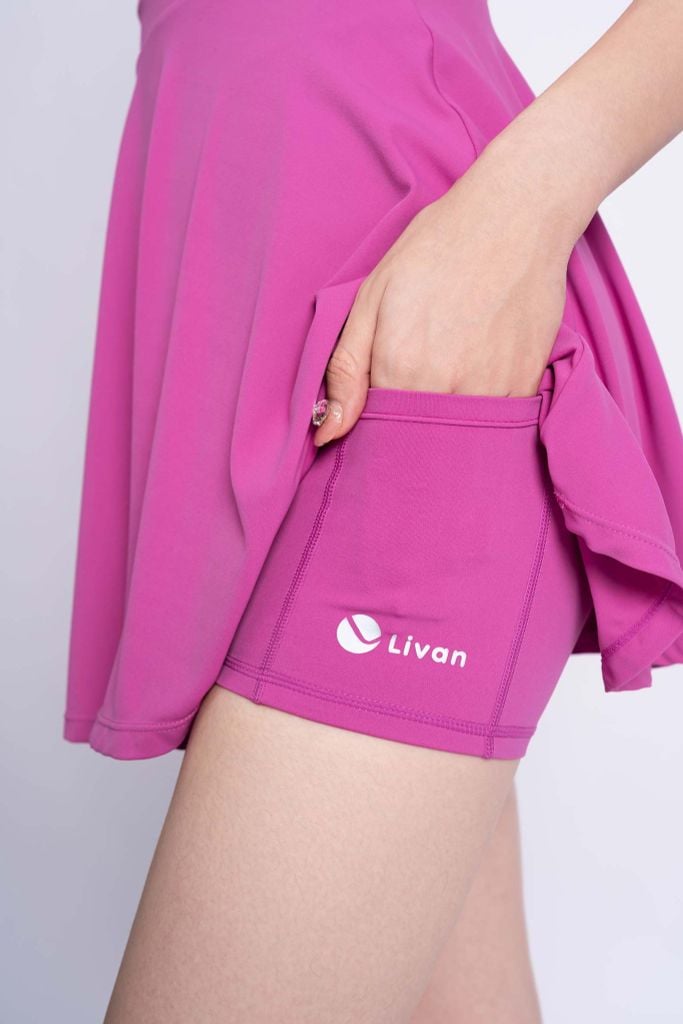 Váy Liền Thể Thao Kèm Quần Nữ Livan LM24S04F401 (D)