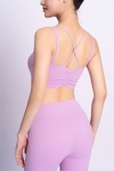 Bộ Tập Yoga Nữ Nhún Hoa Livan LV24N01F507 (D)