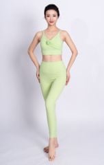 Bộ Tập Yoga Nữ Nhún Hoa Livan LV24N01F507 (D)