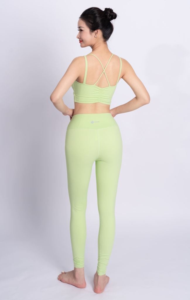 Bộ Tập Yoga Nữ Nhún Hoa Livan LV24N01F507 (D)