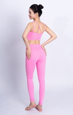 Bộ Tập Yoga Nữ Nhún Hoa Livan LV24N01F507 (D)