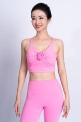 Bộ Tập Yoga Nữ Nhún Hoa Livan LV24N01F507 (D)