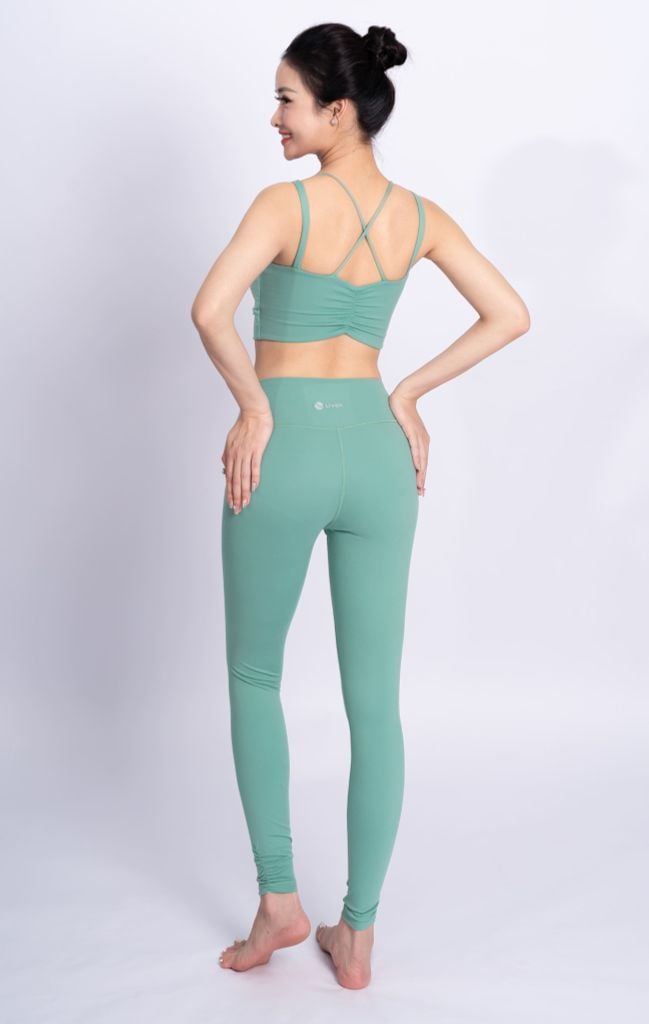 Bộ Tập Yoga Nữ Nhún Hoa Livan LV24N01F507 (D)