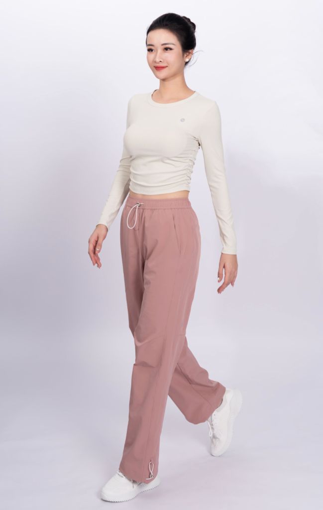 Áo Croptop Dài Tay Nữ Livan LM24W04F208