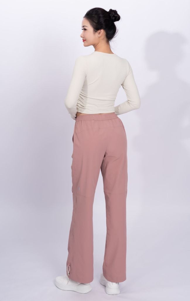 Áo Croptop Dài Tay Nữ Livan LM24W04F208