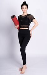 Áo Croptop Lưới Nữ Livan LV24N01F207