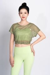Áo Croptop Lưới Nữ Livan LV24N01F207