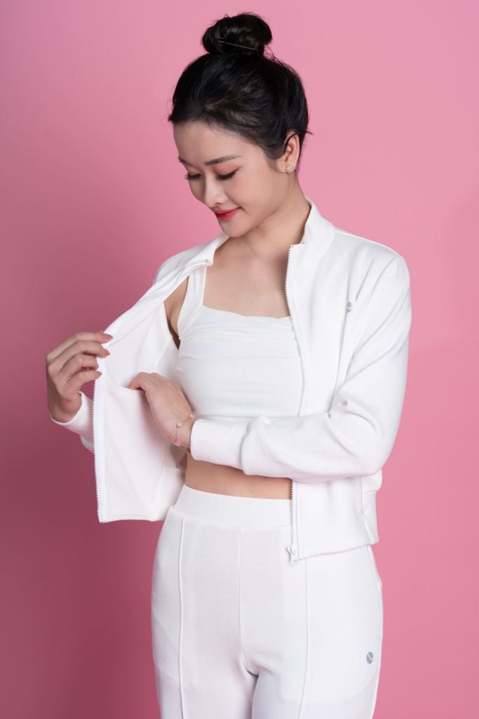 Set Nỉ Thể Thao Nữ Ống Đứng Livan LV24W04F503