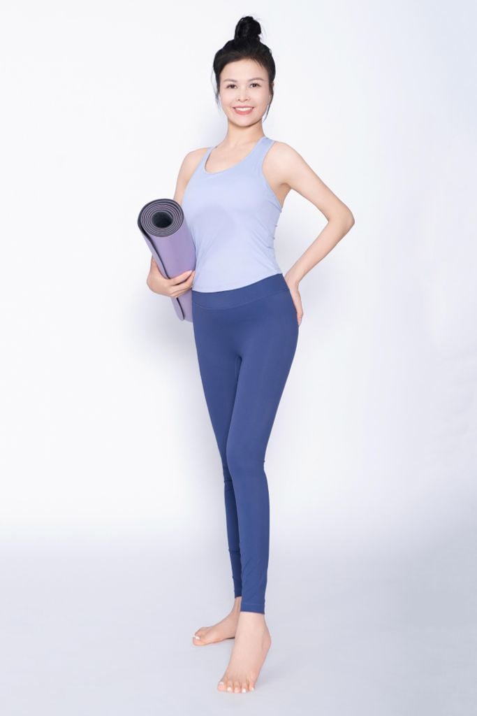 Quần tập Gym/Yoga Legging Cao Cấp Livan LM24N01F302