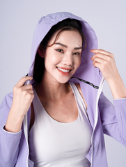 Áo Gió Nữ 1 Lớp Có Mũ Siêu Mỏng Nhẹ Livan LV23212002