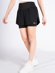 Quần Short Nữ Chạy Bộ Running 2 Lớp LV24210201