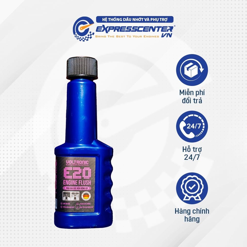  Súc Động Cơ Voltronic E20 Engine Flush 80ml 