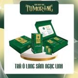  Trà Ô Long Sâm Ngọc Linh- Thanh Nhiệt, Giảm Stress, Đẹp Da Tự Nhiên [Hộp 20 gói] 