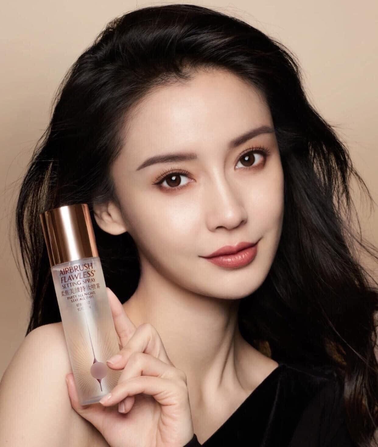 Xịt khoá make up Charlotte Tilbury Air Brush Flawless Setting Spray 10 –  THINTHINBABY