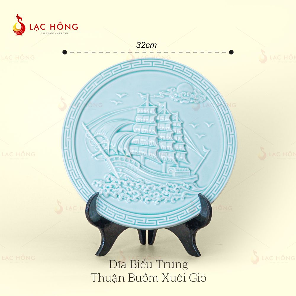 Đĩa Biểu Trưng Thuận Buồm Xuôi Gió