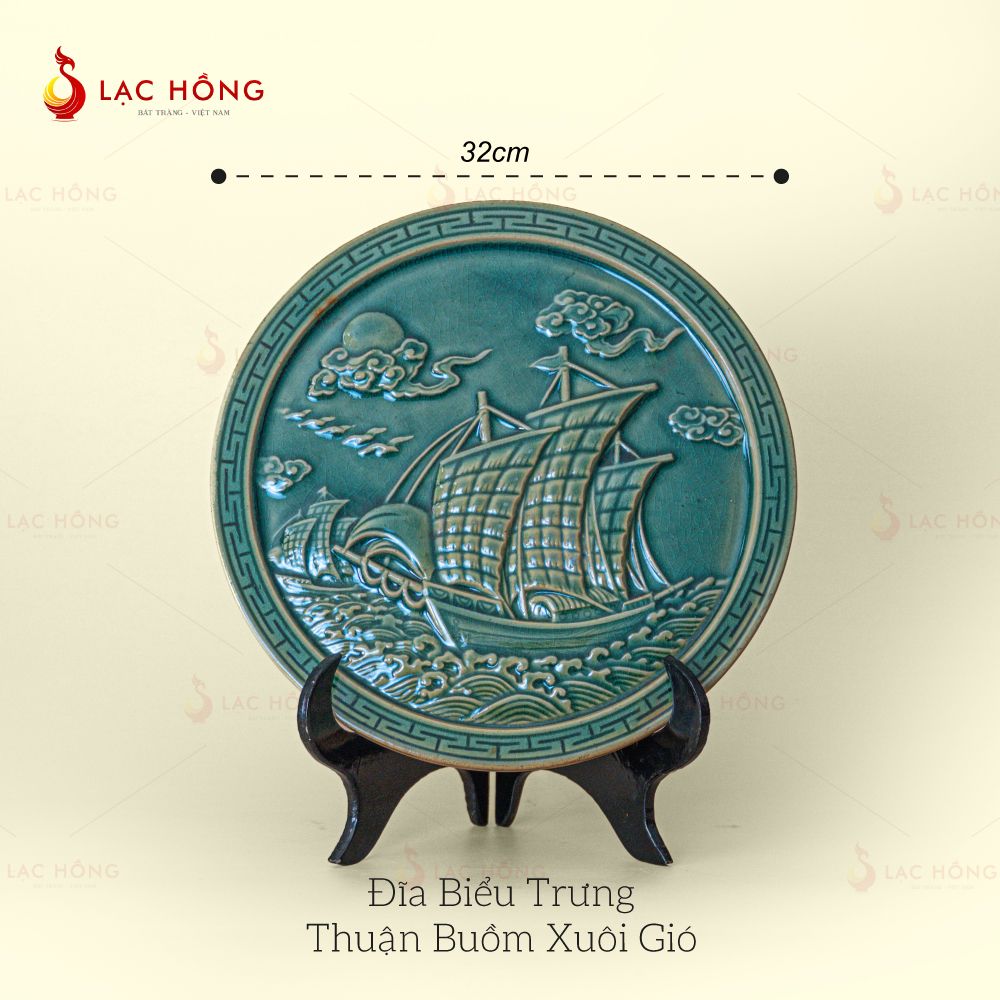 Đĩa Biểu Trưng Thuận Buồm Xuôi Gió