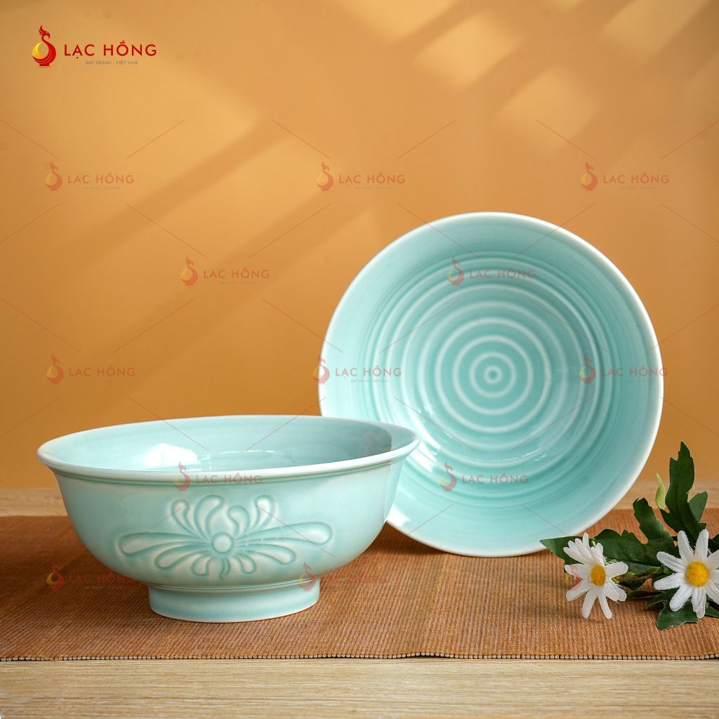 Tô Vân Hoa Men Xanh Ngọc