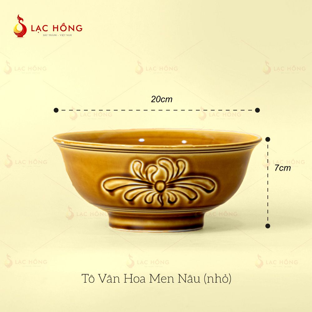 Tô Vân Hoa Men Nâu