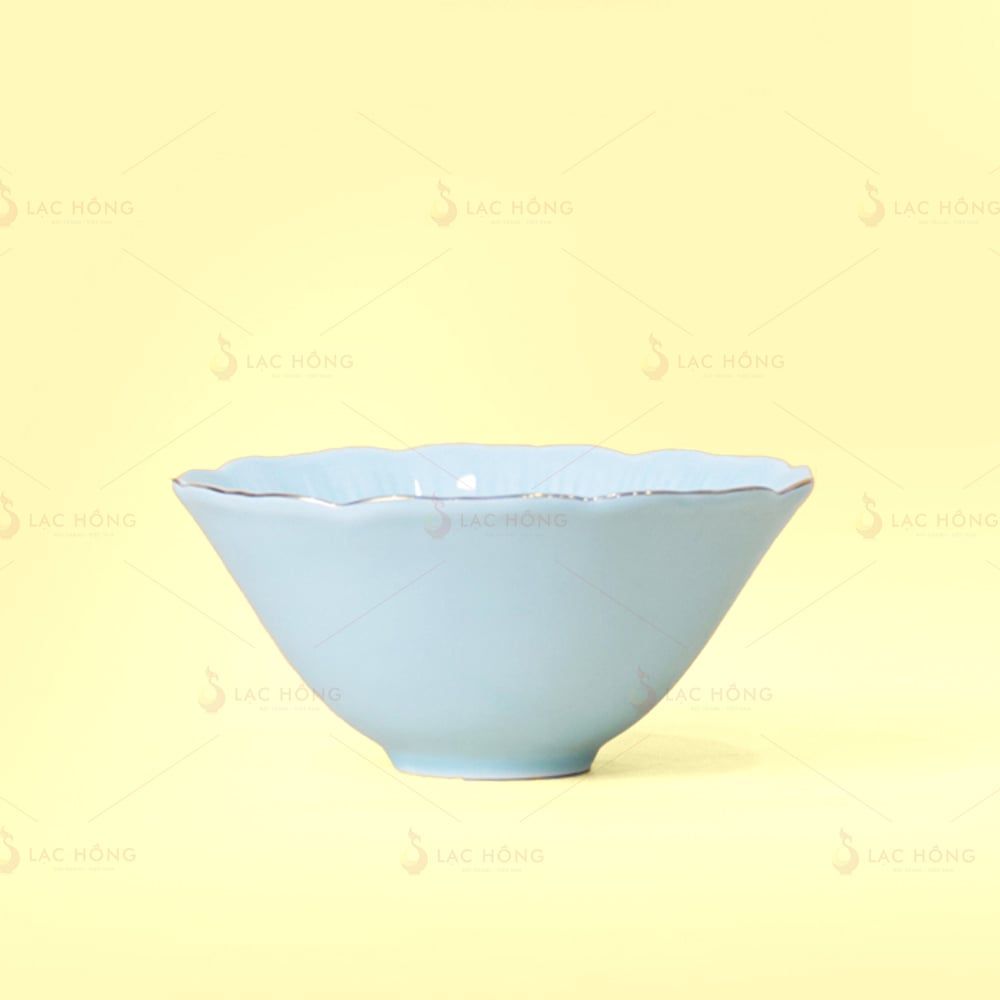 Tô Vân Sen Men Xanh Ngọc Kẻ Vàng