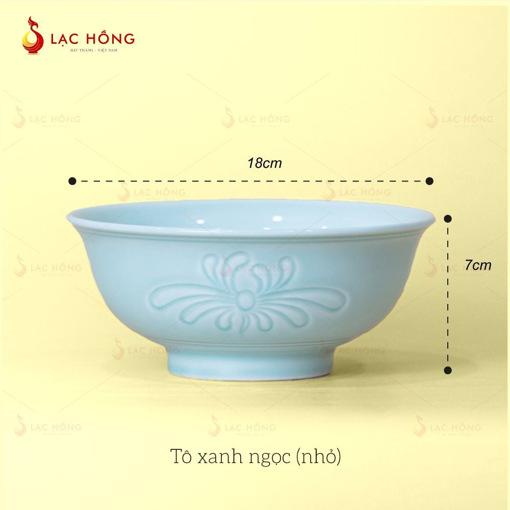 Tô Vân Hoa Men Xanh Ngọc