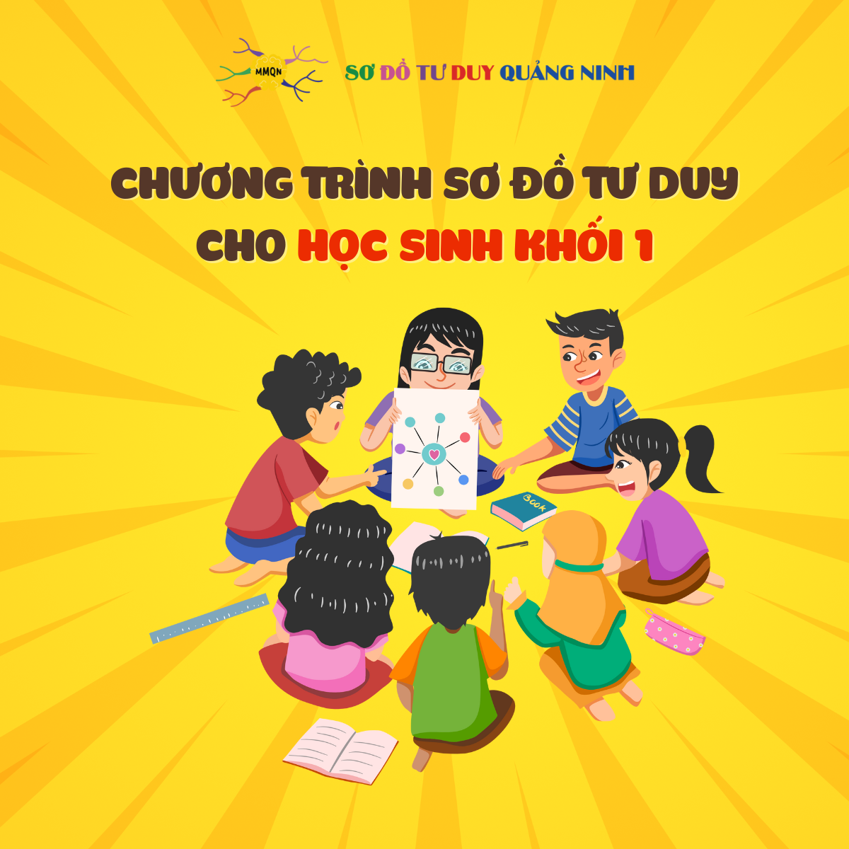  Chương trình sơ đồ tư duy cho học sinh Khối 1 