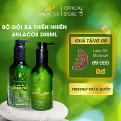 Combo [An Lạc 2] Dầu Gội và Dầu Xả Anlacos (200ml)