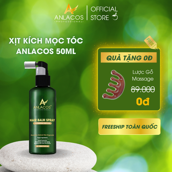 Xịt Dưỡng Mọc Tóc Lành Tính Cao Cấp Anlacos 50ml